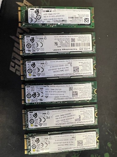 Job lot 128gb ssd all - 128gb,