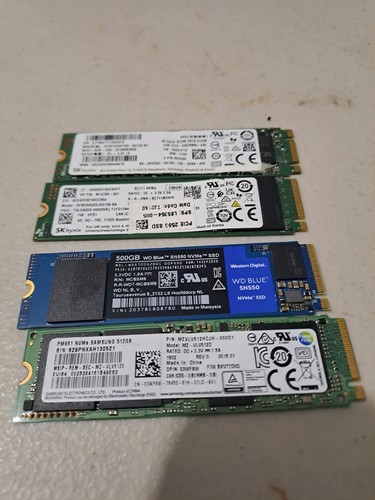Joblot nvme m 2 - of, 4