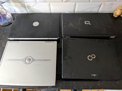 Job lot laptops - job, 4x